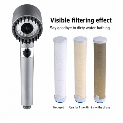 3 Modes Shower Head